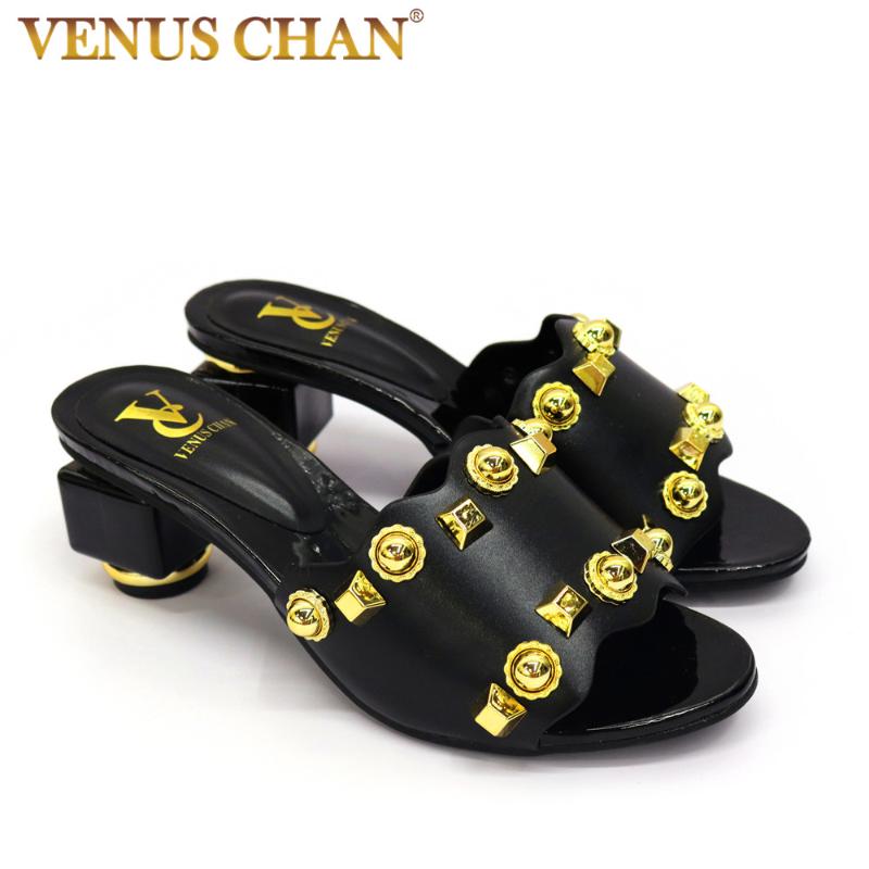 

Fashion Latest Women Shoes Ladies Footwear Comfortable Sexy Wedding Female Style Pumps Sandals Dress, Black
