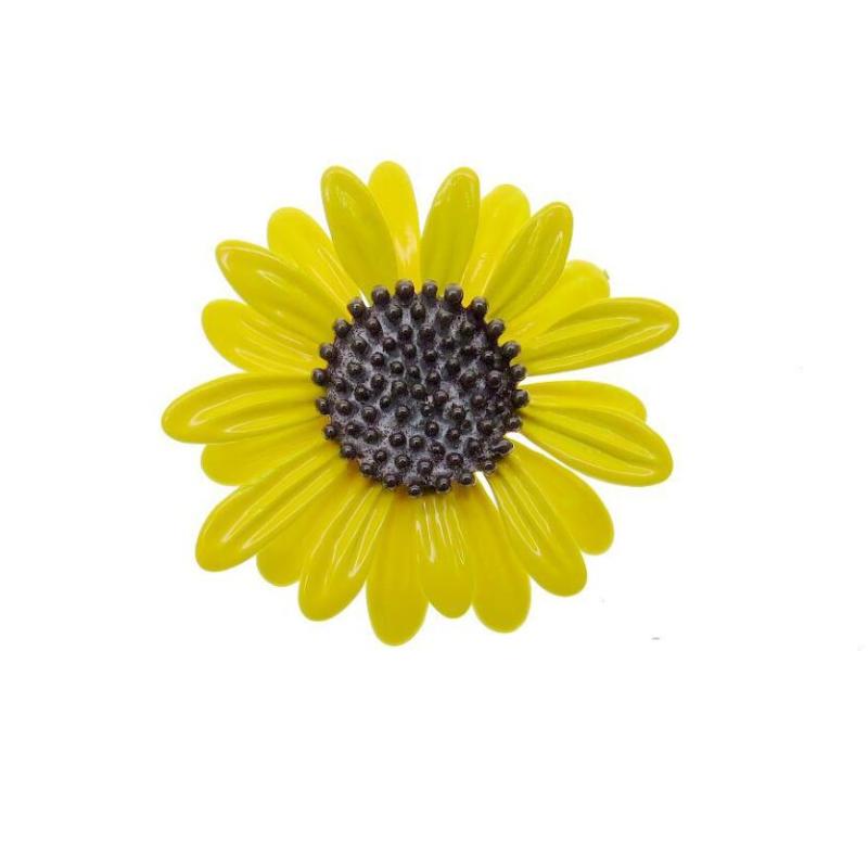 

Pins, Brooches CSxjd Fashion Brooch Jewelry Alloy Yellow Sunflower