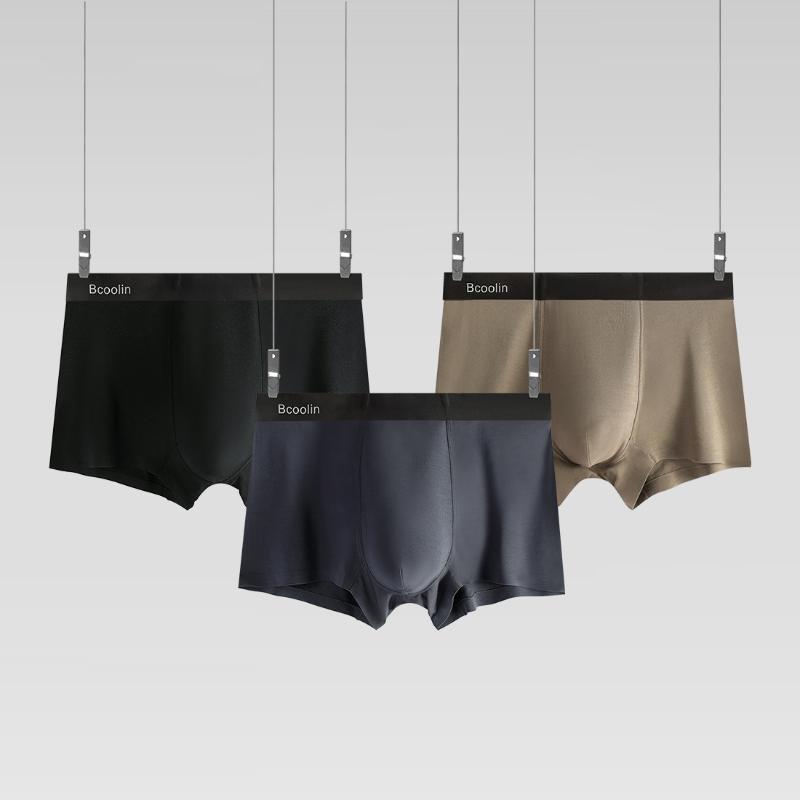 

Underpants Bcoolin Boxershorts Men Waist Letter Print Trunk Panties Modal Male Boxer Shorts Comfortable Bulge Pouch Underwear Mboxer001, Mboxer001-124