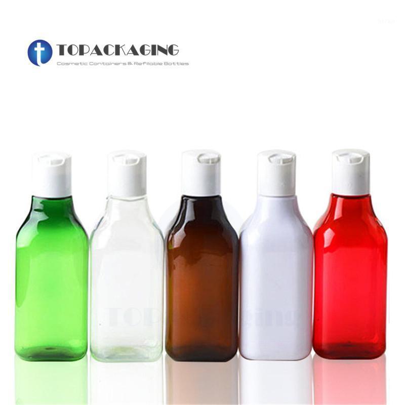 

Storage Bottles & Jars 30PCS*200ml Press Screw Cap Bottle Empty Plastic Cosmetic Container Small Sample Lotion Refillable Essential Oil Make