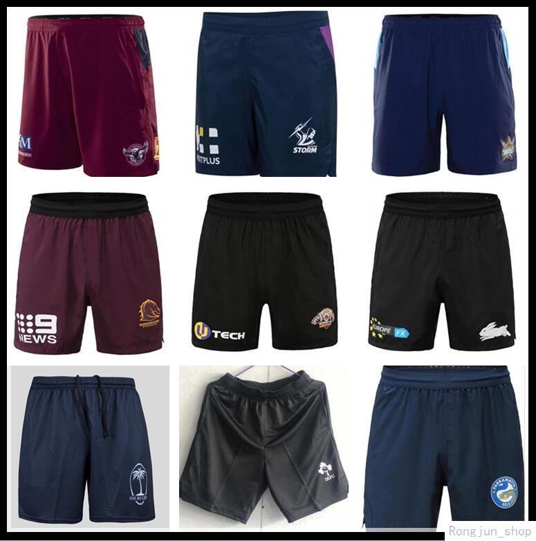 

rugby shorts MANLY Brisbane Broncos Melbourne Storms Titans Warriors Western Tigers Sydney Roosters South Sydney Rabbitohs fiji Ireland, Customize