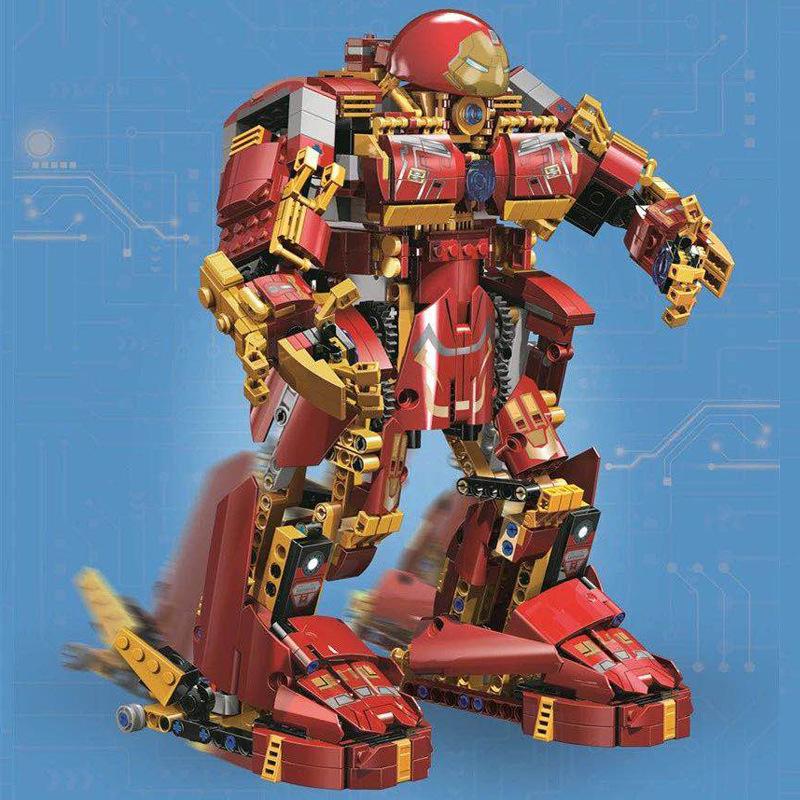 

High-tech Series Movie MOC Steel Robot Remote Control Electric APP Puzzle Assembly Model Building Block Brick Toys Kid Gift Set