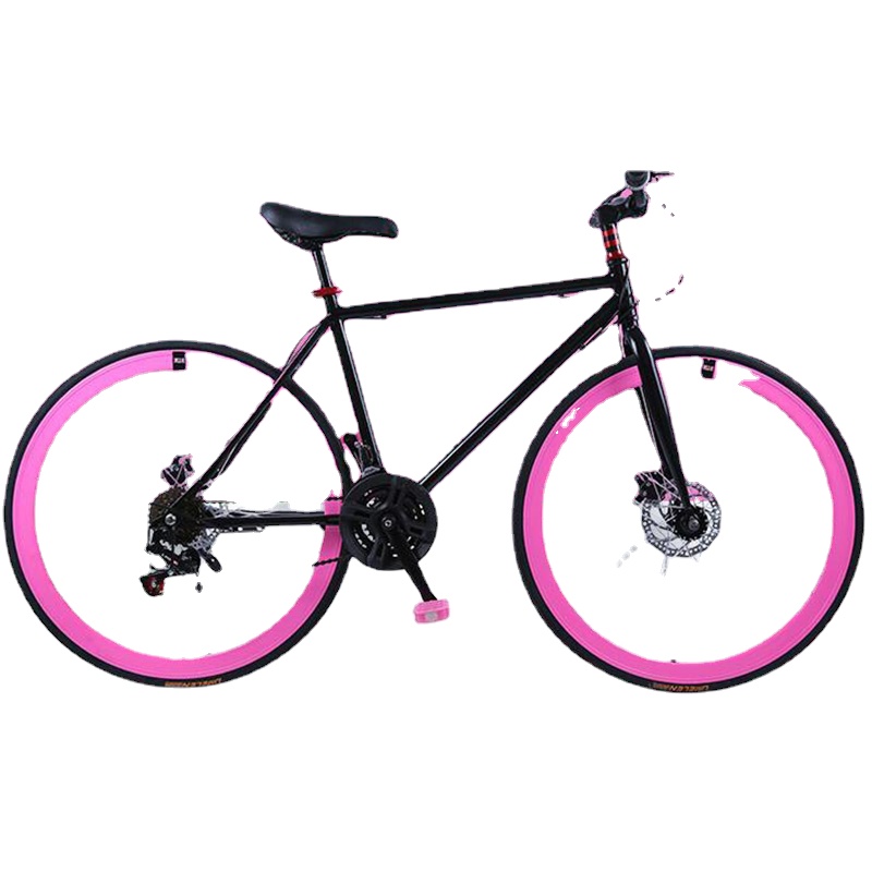 

Road Bicycle 26 Inch 24 Speed Disc Brake Made Multicolor Neutral Inverted Brake Bike Riding Sports and Entertainment