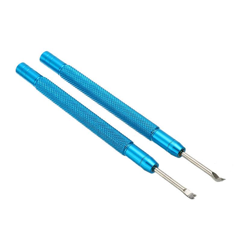 

Repair Tools & Kits 2pcs Watch Tool Kit Manual Remover Needle Bar Stainless Steel Replacement Accessories Red/Blue