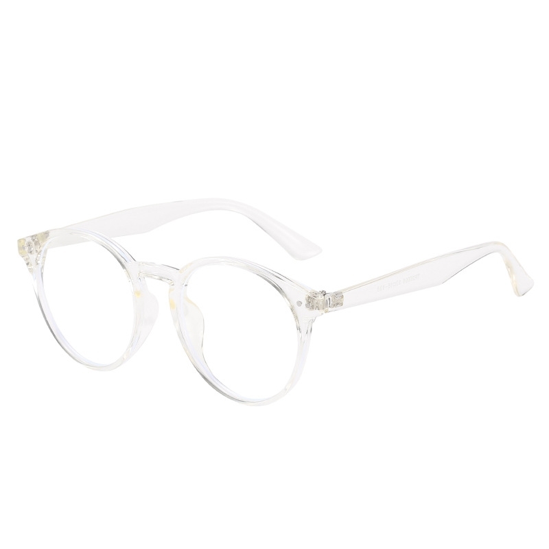 

70% Off Online Store 2021 new round flat lens anti blue light men's and women's small fresh candy color myopia frame ultra 5O7X