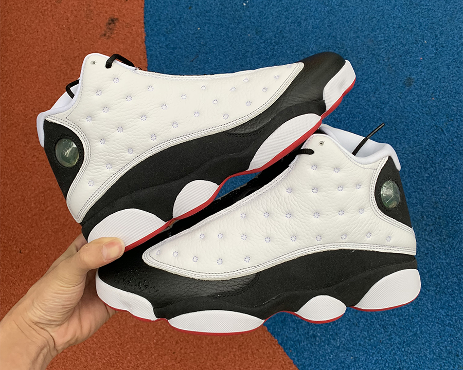 

Jumpman 13 Basketball Shoes 13s He Got Game Black White True carbon cellulosic Outdoor Running Trainers Sports Sneakers With Box, #1