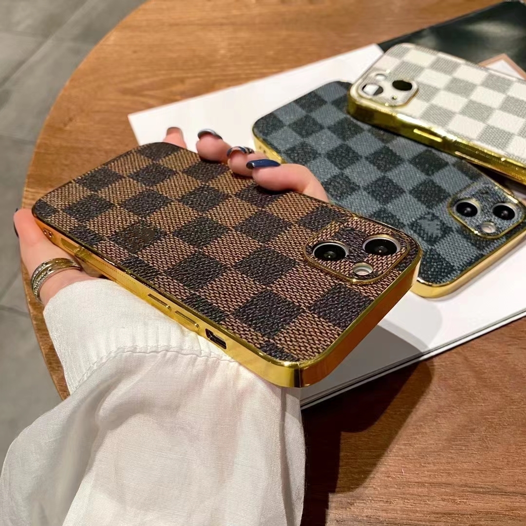 

L8 fashion phone cases for iphone 13 Pro Max 12pro 12promax 11 mini11pro 11promax XR XS XSMax PU designer shell samsung S20 s20u S20plus NOTE 10P 10 20 Ucover, Black