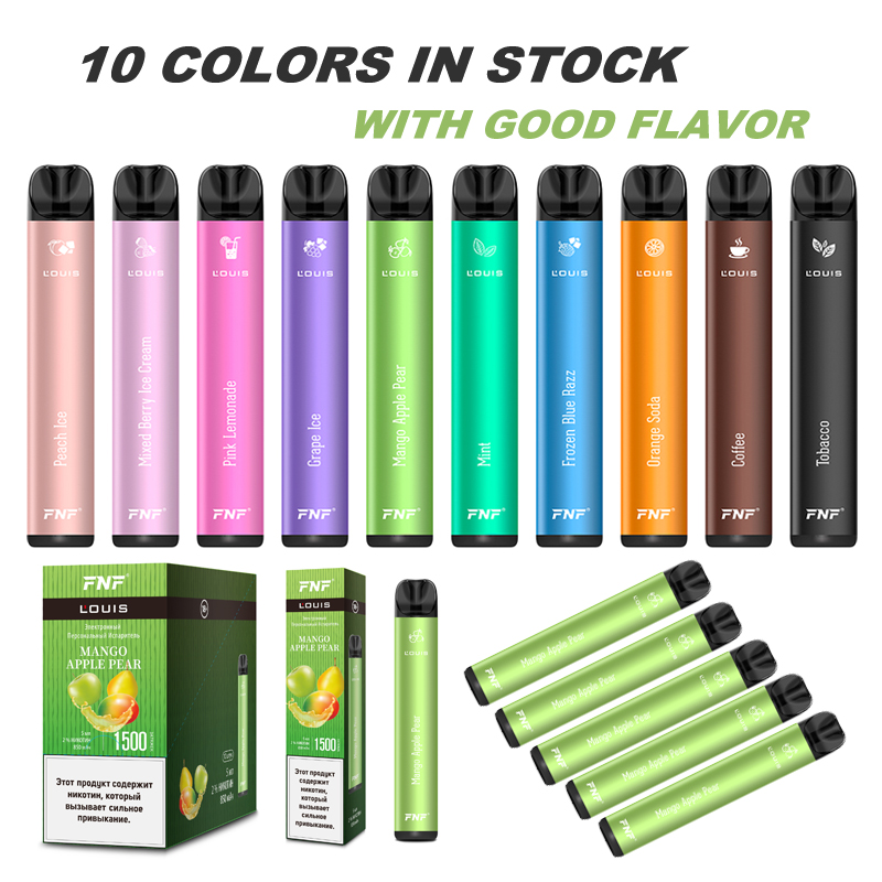 Hot Selling Disposable Electronic Vapes Cigarette Vape Pen Ecigarette 850mAh Battery 5ml 1500 puffs 10 Colors With Good Flavor-image-744988486