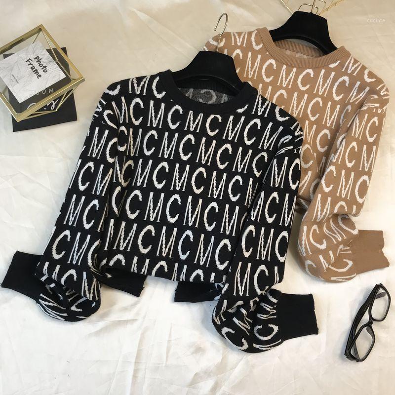 

Women's Sweaters 2021 Sweater Fashion Sweet Fresh Knit Half High Neck Korean Loose Wild 0918, Black