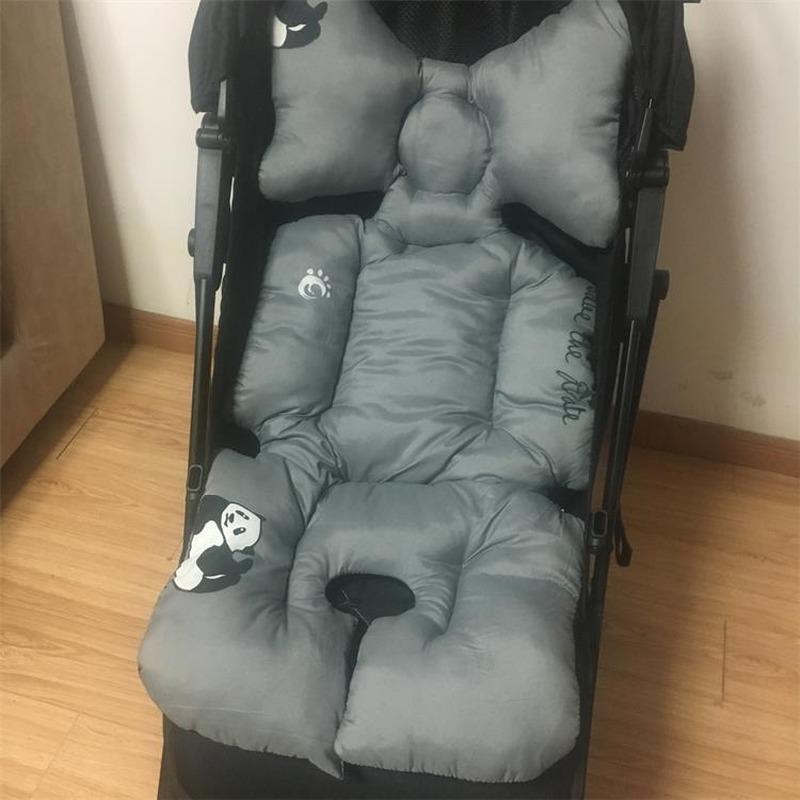 

Stroller Parts & Accessories Baby Cushion Pad Umbrella Breathable Thicken Seat Dining Chair For Carriage Infant Pram Accessory (no Car)