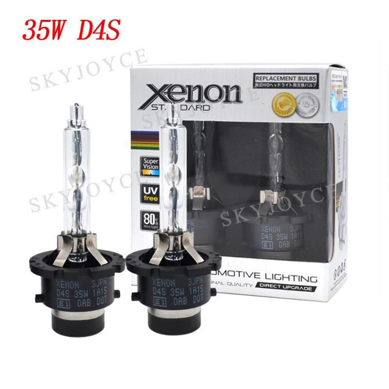 

Car Headlights Original Super Fast Bright 35W 4300K 6000K D2S D4S HID Headlight Bulb For Ballast Kit Light