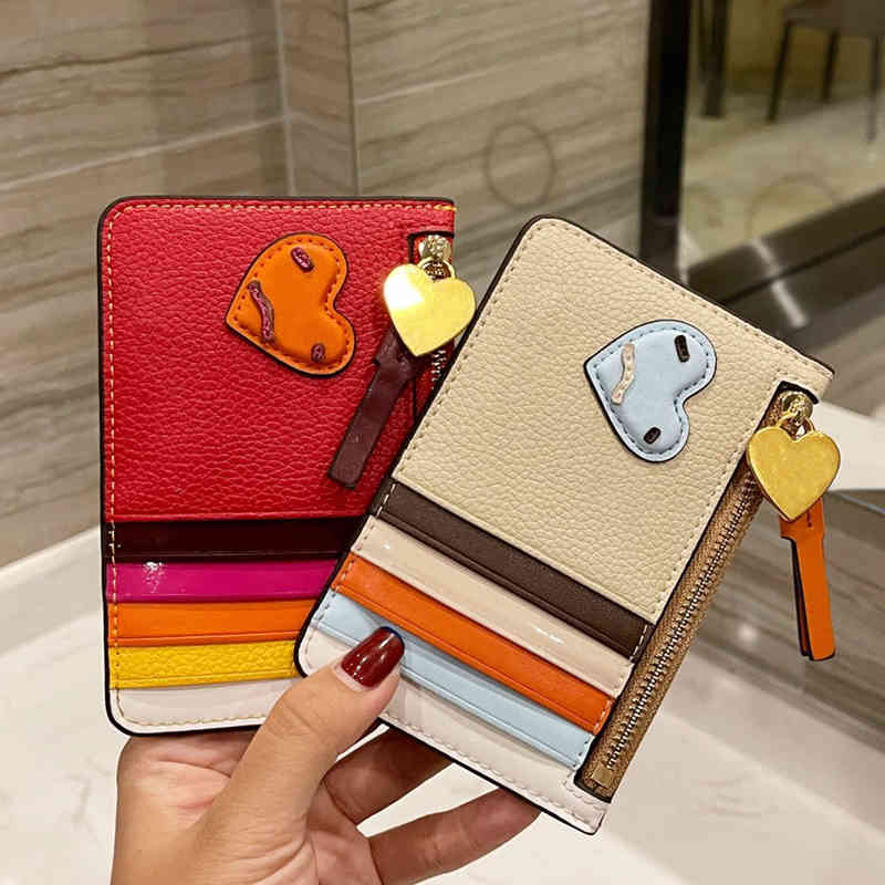 

Evening Bags Portable Card package Mini bag Designer Clutch Genuine leather Luxury Fashion Cute smiley Can hold a variety of different cards size 13 1M6U, 1# packing bag