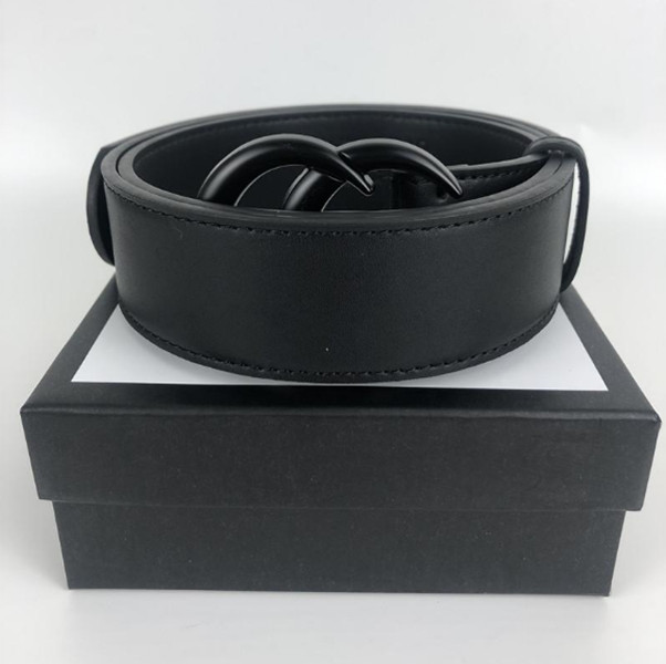 

Fashion Luxury belt European Designer Letter buckle belts 3.8cm width For mens and women Classical strap waistband with box, Black;brown