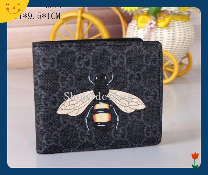 

Gg Wholesale Flower symmetrical wallet Fashion Genuine leather wallet purses Women Purse mens wallet portafoglio uomo 7999774, Red;black