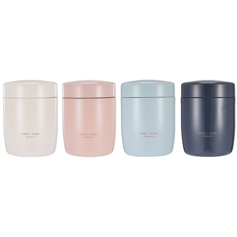 

Mini Stainless Steel Insulated Lunch Box bottle Thermos for Kids Holder Portable Food Soup Containers Vacuum Flasks Thermo cup, Red