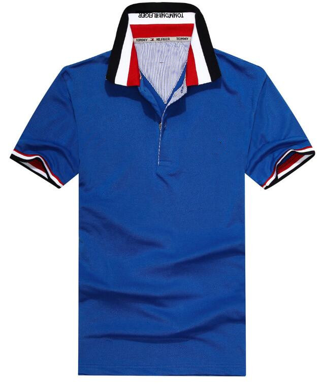 

Mens Polos Shirt Short Sleeve Casual t Shirts Man's Solid classic Camisa Polo, White;black