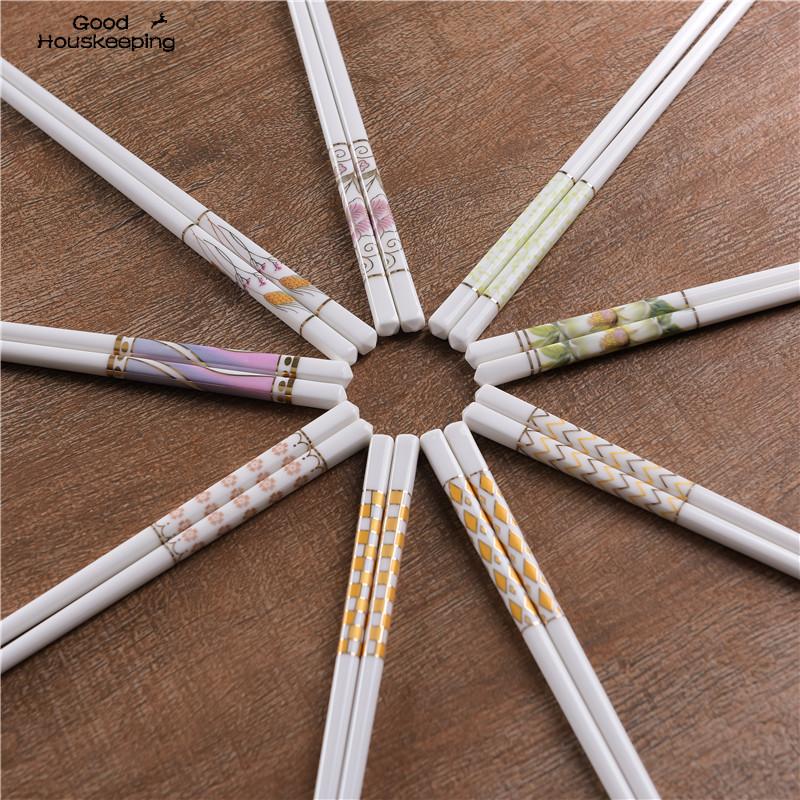 

Upscale Chopsticks China Sticks European Tableware Christmas Gifts Chinese Wedding Double Happiness Durable