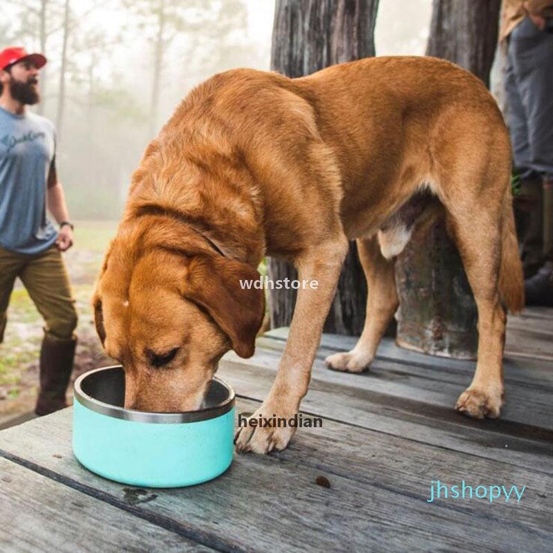 

Boomer Dog Bowl 32 Oz Stainless Steel Tumblers Double Wall Vacuum Insulated Large Capacity 32oz Pets Supplies Mugs Casual o