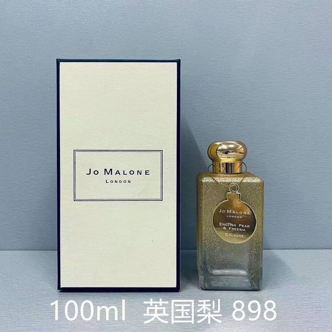 

Jo Malone Perfume 100ml Wood Sea Salt English Pear Wild Bluebell Cologne Fragrance Long Lasting Smell Limited Edition Gold Bottle London Parfum Spray Fast Ship