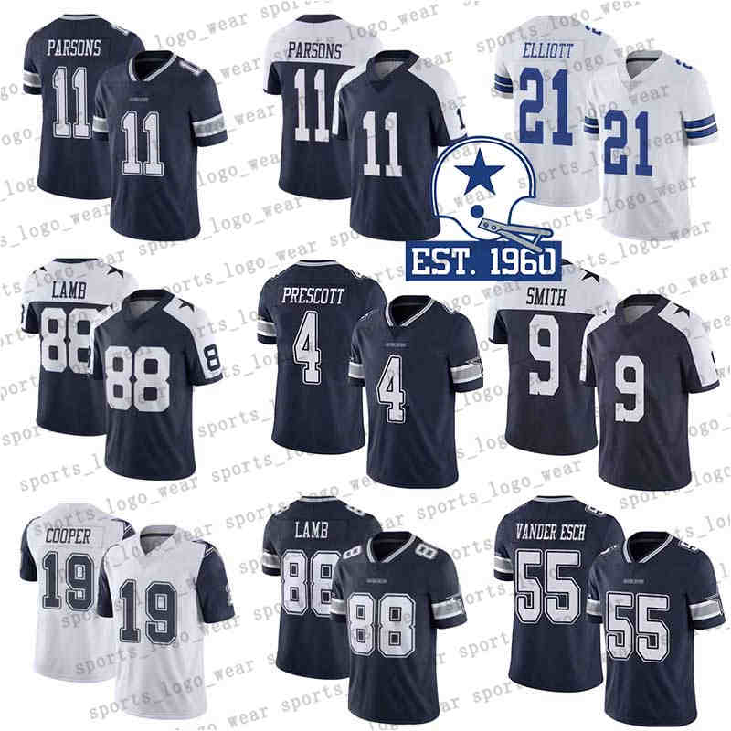 

Dallas Cowboys NFL American Football Jersey 88 CeeDee Lamb 4 Dak Prescott 11 Micah Parsons 55 Leighton Vander Esch 22 Keanu Neal 9 Jaylon Smith 13 Michael Gallup, Men(size:s-xxxl)