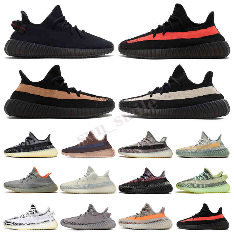 

New Sneakers Kanye Zyon Linen Grey Gum Yeshaya Reflective Desert Sage Tail Light Cinder Yecheil Black Static Men Trainers Running Shoes Us13, Color 10