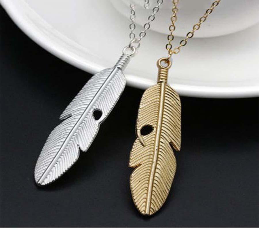 

Trendy Plant Gold Necklace For Women Bridesmaid Gift Pendant Chain Jewelry Necklaces Sliver Chains