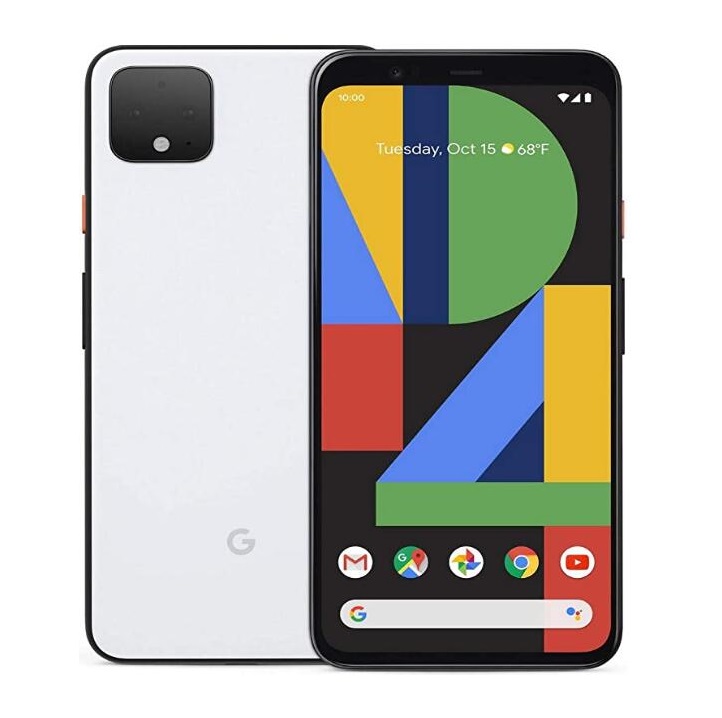 

Original Google Pixel 4 refurbished unlocked phones Octa Core 64GB/128GB Android 10 5.7inch 16MP 4G LTE, Black