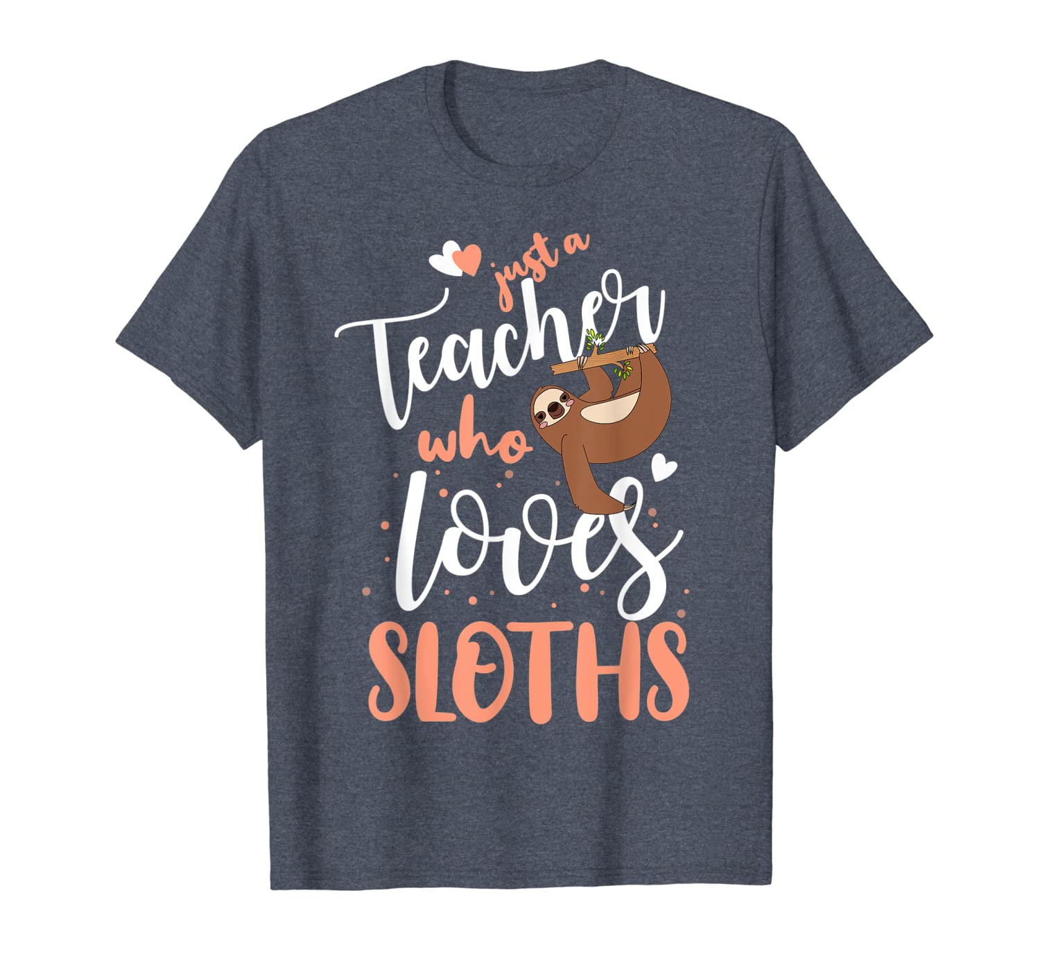 

just a girl who loves sloths t-shirt gift for teacher, White;black