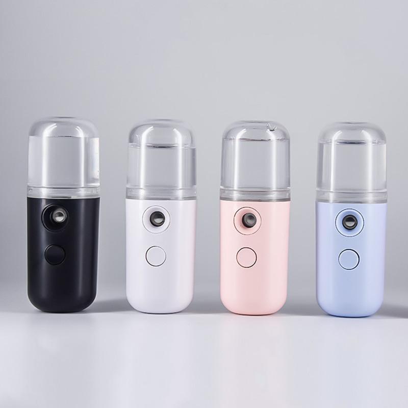 

Humidifiers Mini Nano Face Steamer USB Nebulizer Facial Sprayer Humidifier Hydrating Anti-aging Wrinkle Women Beauty Skin Care Disinfect