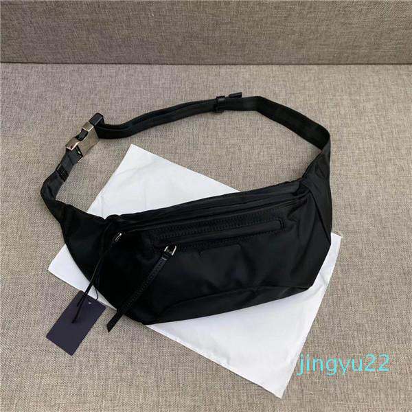 

Women men waist bags new fashion shoulder bag high quality Oxford chest belt crossbody bag handbag fashion bags bumbag, Black