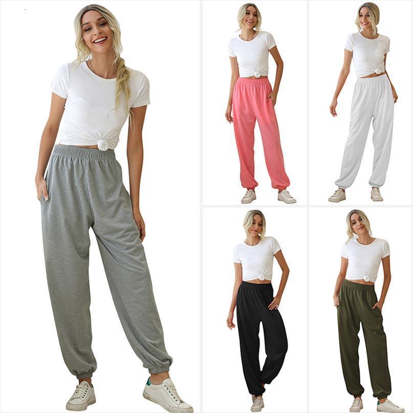 

summer high waisted lightweight women capri cotton baggy sweatpants joggers lounge trousers sportswear with pockets, Black;white