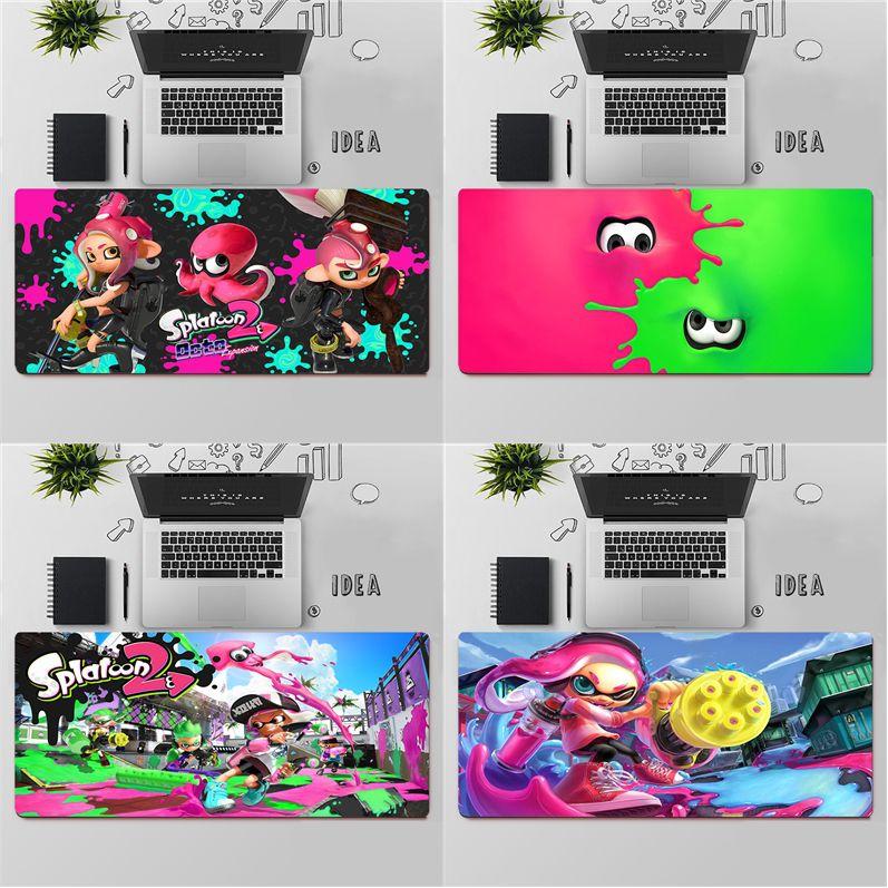 

Mouse Pads & Wrist Rests YNDFCNB High Quality Splatoon 2 Office Mice Gamer Soft Pad Large Keyboards Mat