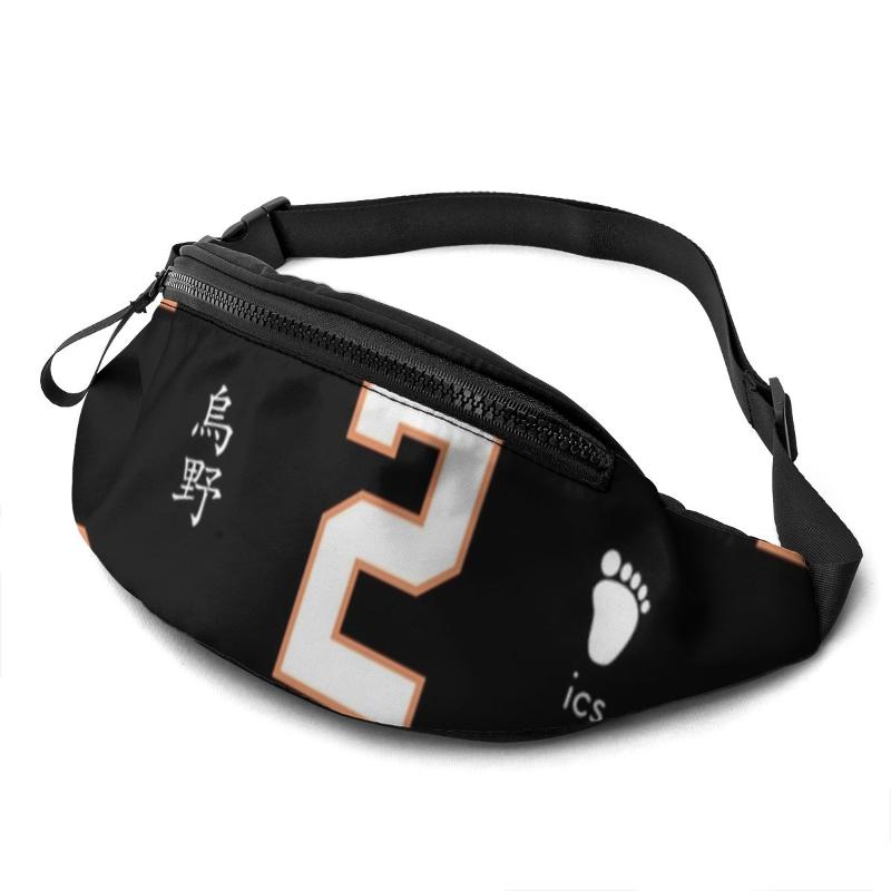 

Waist Bags Haikyuu Bag Sports Fisherman Pack Polyester Picture