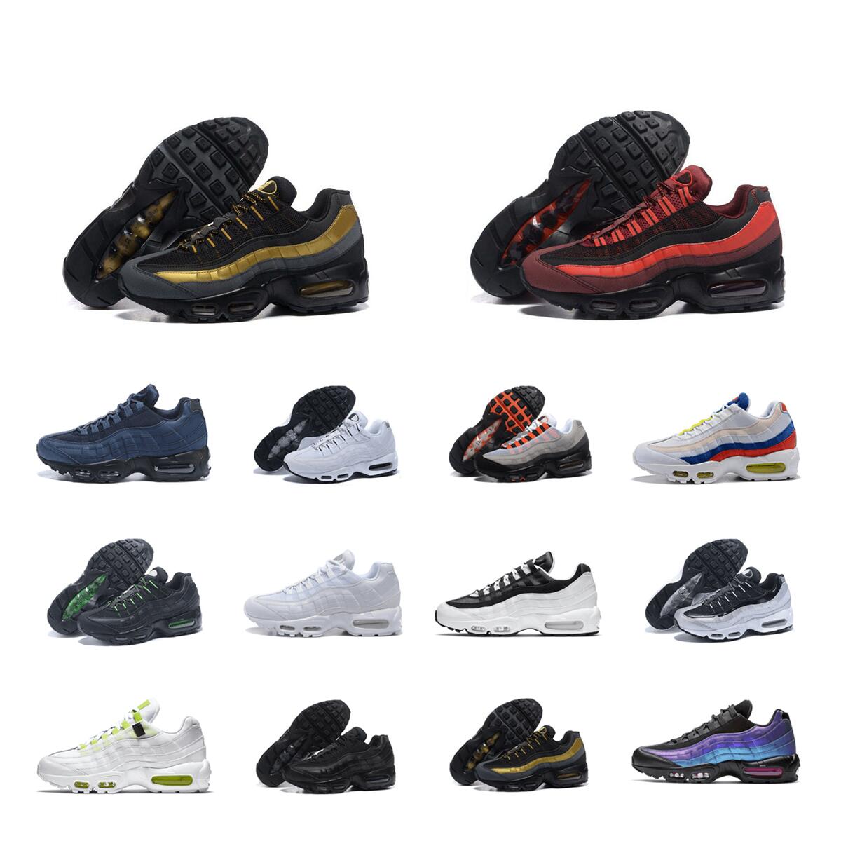

black red running shoes Triple white women men Worldwide sneakers Dark Blue trainers sports size 5.5-12, #12 triple white 40-46