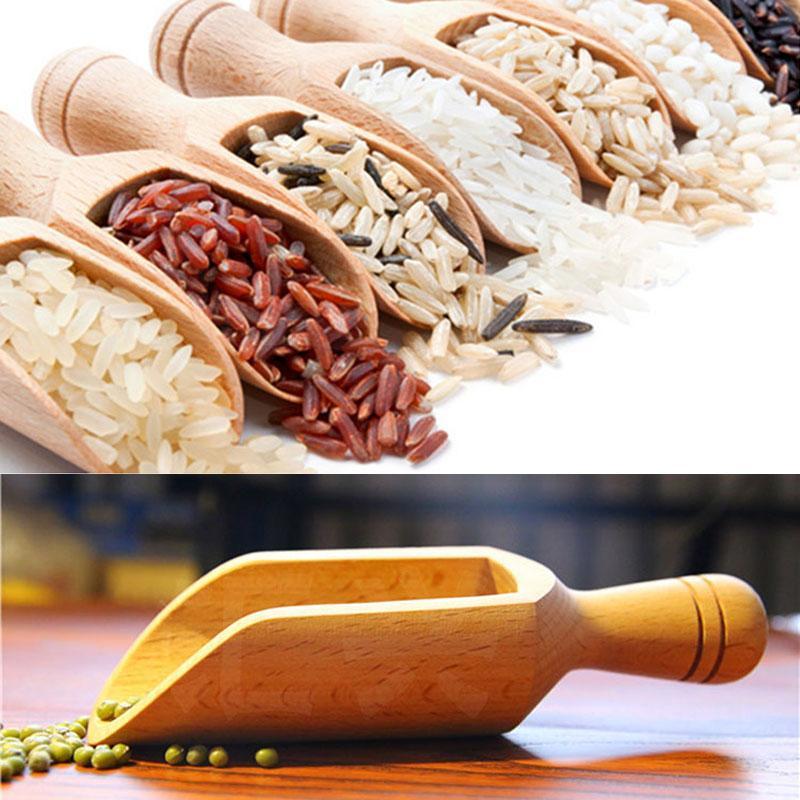 

Mini Wooden Scoops Bath Salt Powder Detergent Powder Spoon Candy Laundry Tea Coffee Spoons Eco Friendly Wood Mini Scoops latest