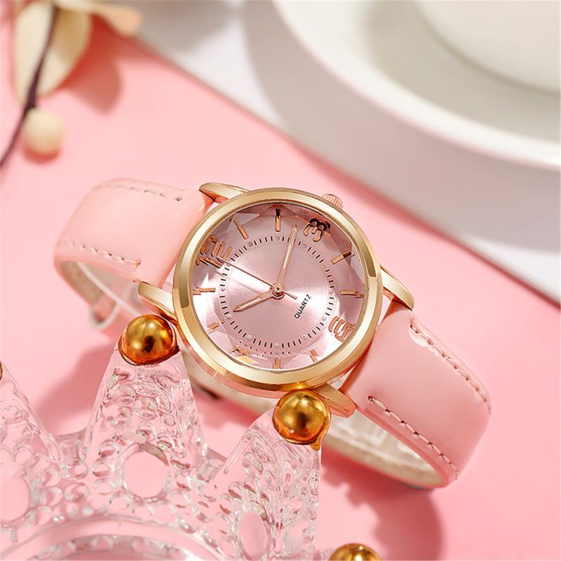 

Wristwatches 2021 Fashion Simplicity Contracted Design Quartz Watch Luminous Ladies Simple-belt Casual, Blue