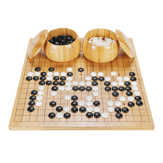 

chs game bamboo board bamboo bowls fine Ceramic porcelain ston weiqi for Brain Educational