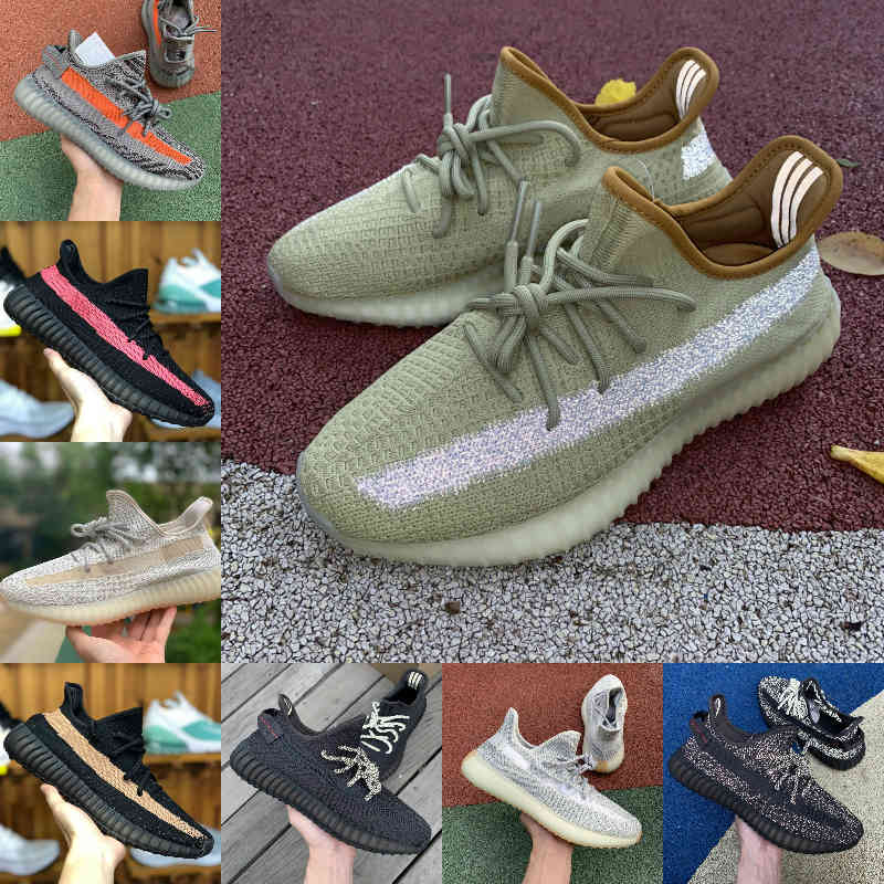 

Sale 2021 New Kanyes Wests V2 Reflective Fade Carbon Natural Israfil Cinder Earth Zyon Oreo Desert Sage Marsh Mens Running Shoes Women Trainers Sneakers R111, 7490/clay