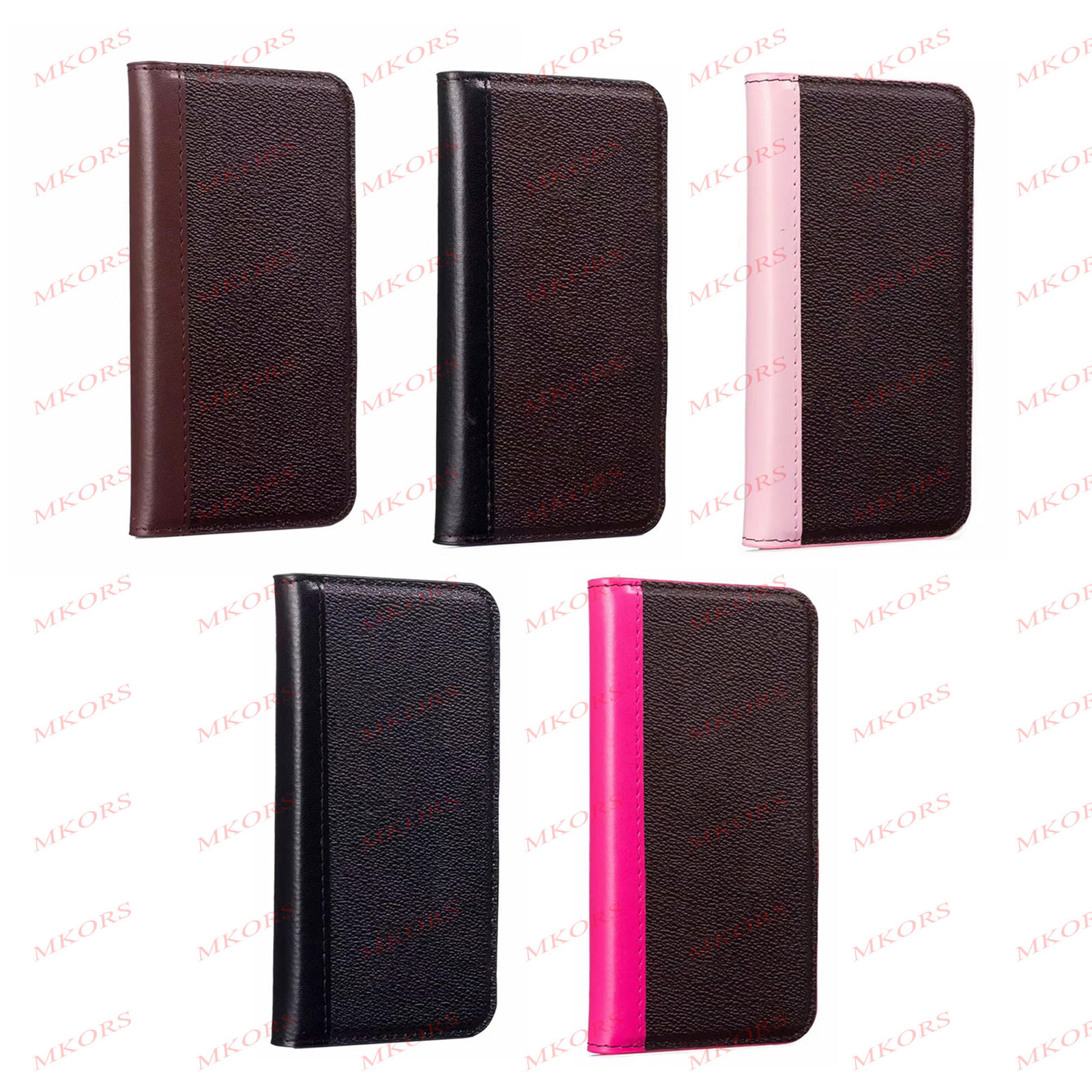 

Deluxe Flower Letter Folio Phone Cases for iPhone 12 Mini 12pro 11 Pro X Xs Max Xr 8 7 Plus Leather Wallet Full Body Case Stick Back Ultra Thin Cover, Full brown
