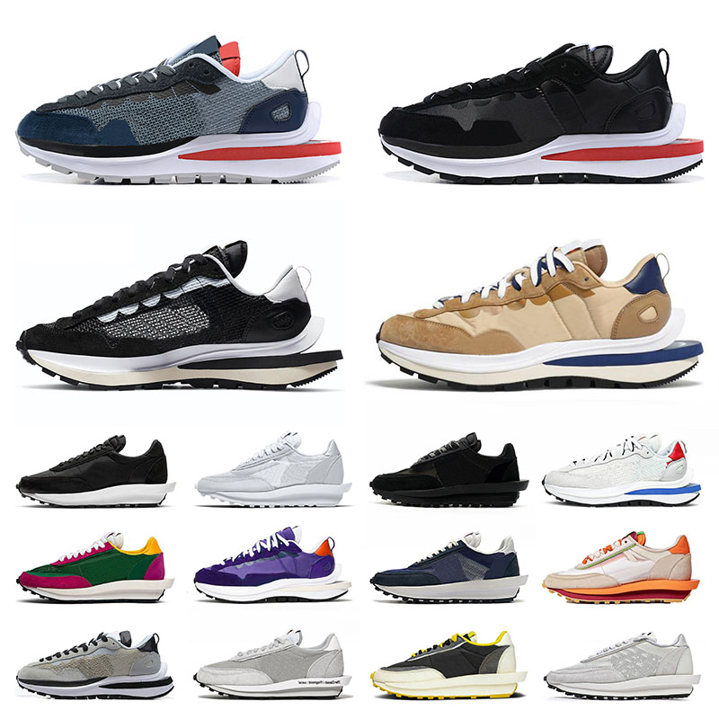 

2021 Newest Sacais x VaporWaffle Running Shoes Sesame Blue Void Pegasus Sports Men Women Dark Iris Trainers Pure Platinum LDWaffle LDV Waffle Sneakers, C6 36-40 130