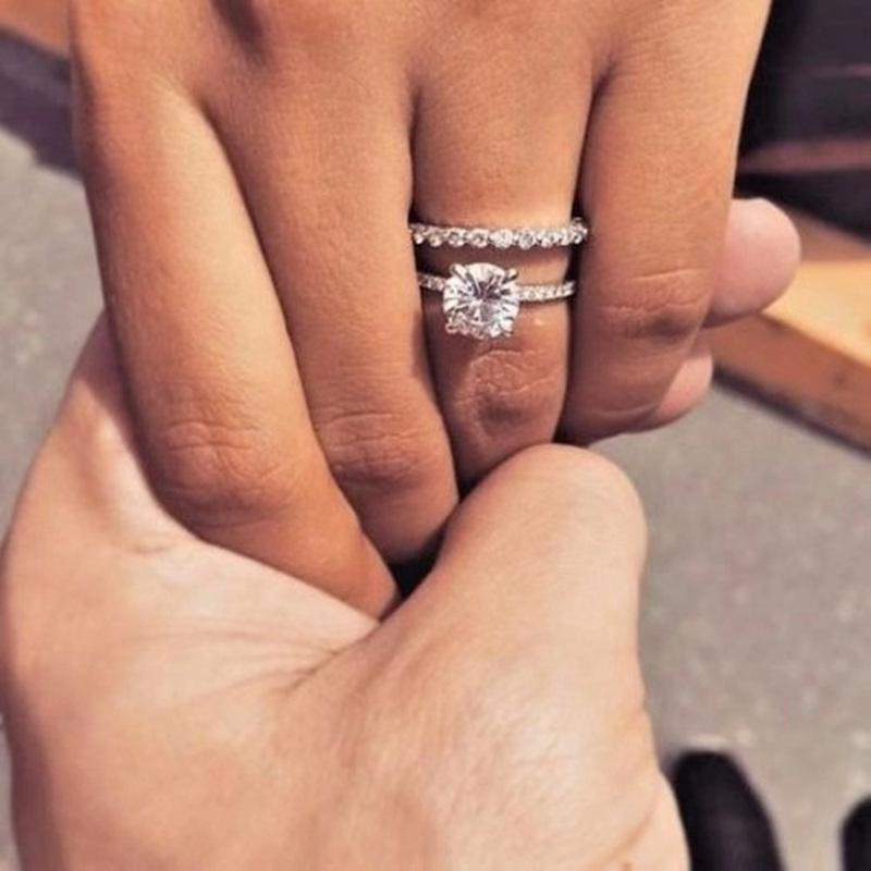 Wedding Rings Simple Cubic Zirconia Engagement Set For Women Fashion Anel De Namoro Love Finger Jewelry Accessories Gift Atacado-image-711435811