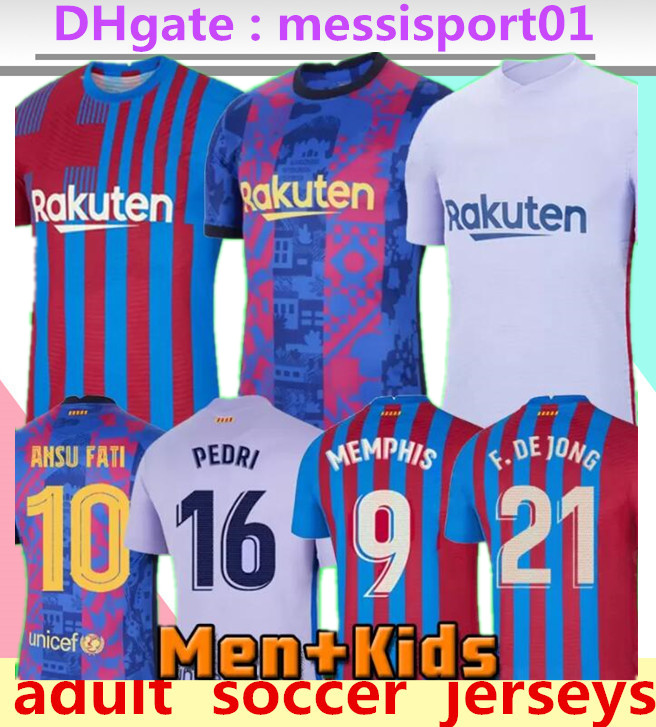 

21 22 soccer jersey PEDRI BARCA camiseta de futbol 2021 2022 football shirt, Away