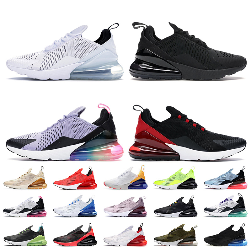 

Top Qualtiy Women Mens 270 Running Shoes Triple White Black Be True Bred 270s Barly Rose Trainers Sneakers
