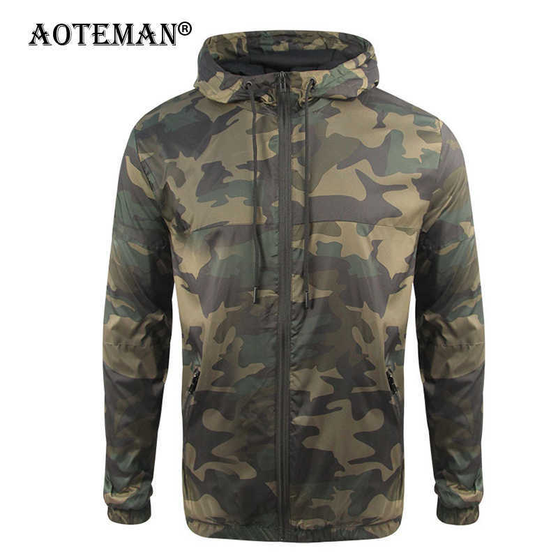 

Men Jackets Camouflage Coats Windbreaker Bomber Jacket Military Hooded Spring Male Fashion Baseball Coat Men's Clothing LM395 X0621, Red