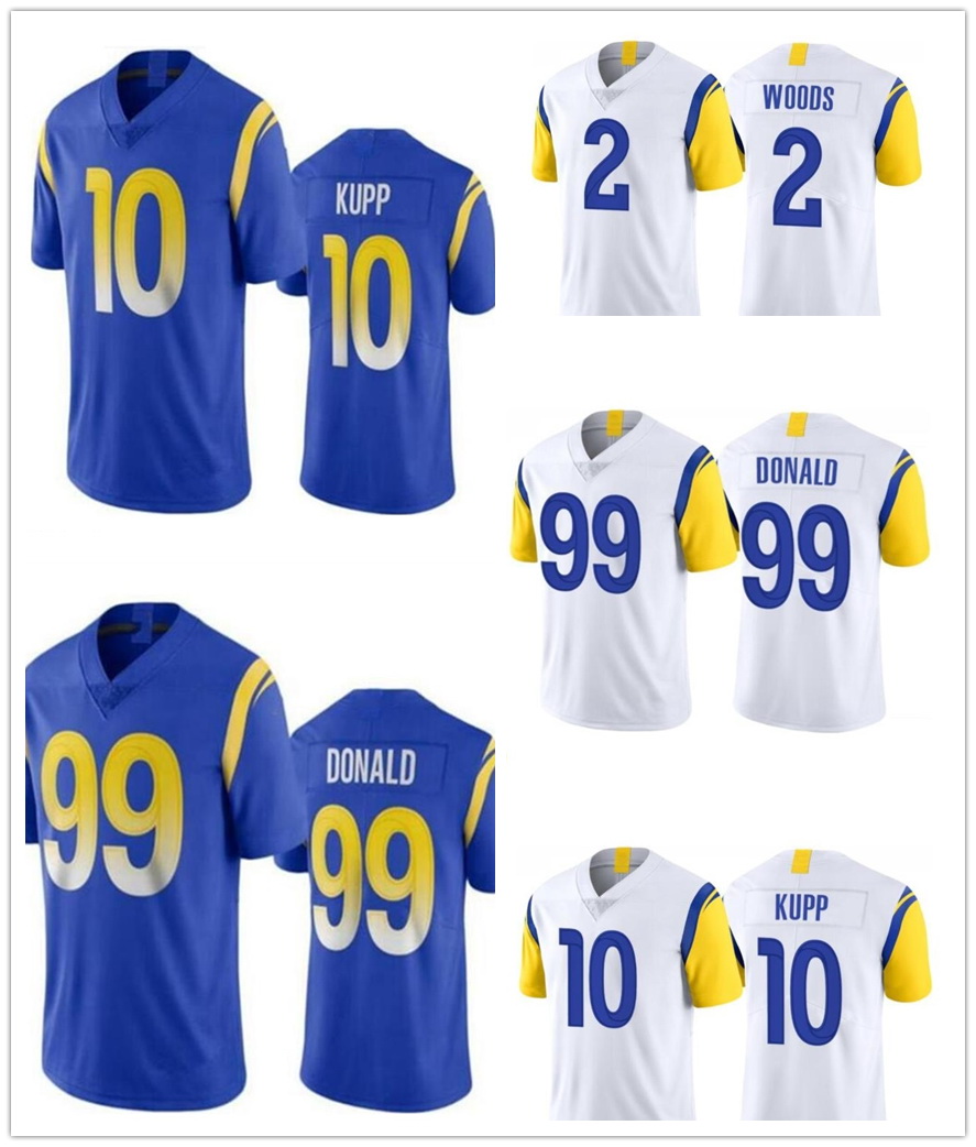 

99 Aaron Donald Football Jerseys 9 Matthew Stafford 20 Jalen Ramsey 10 Cooper Kupp 2 Robert Woods 2021 Men women yakuda local online store Dropshipping Accepted, 9 stafford white