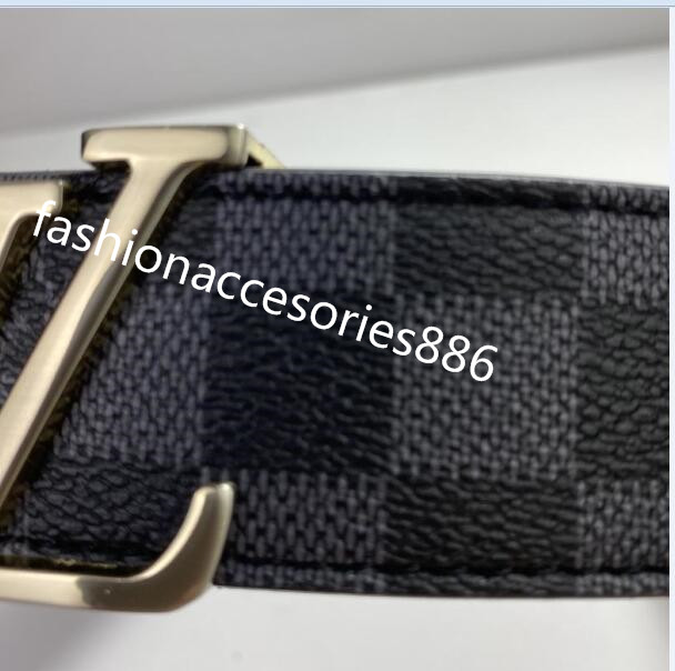 

2022 High Quality Mens Women Designer Belts Men Femmes Fashion Leather Printing LvBelt Waistband with box, Black;brown