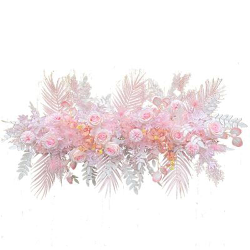 

Decorative Flowers & Wreaths Artificial Wedding Silk Flower Row Arrangement Arch Backdrop Decor Fake Party Stage Sisplay Props