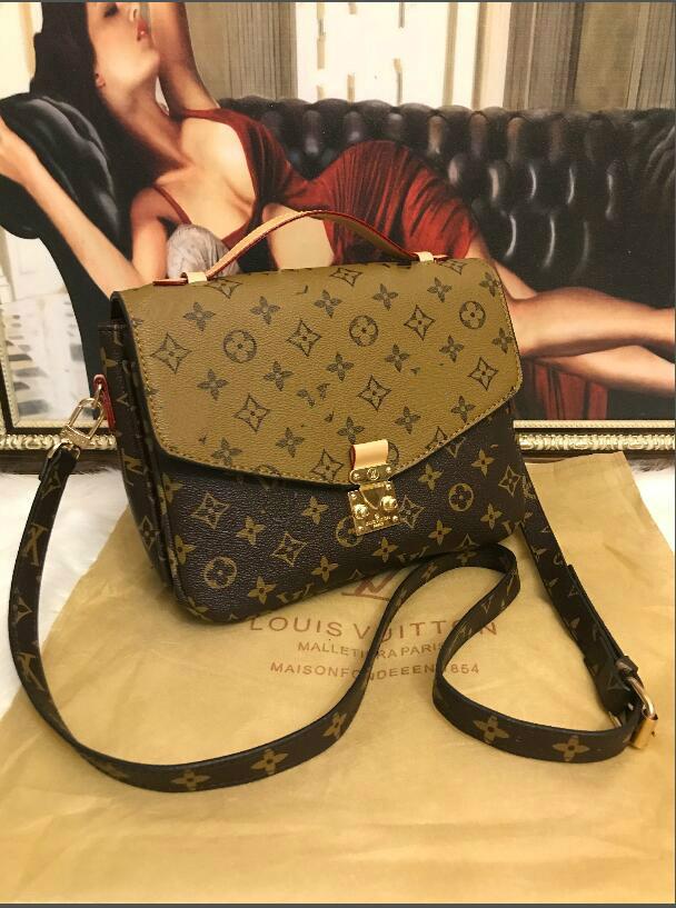 

LV LOUIS Bag VITTON METIS Handbags For Women Leather Shoulder Bags Luxurys Designers Handbags Female Messenger Bag Purse Tote VUTTON