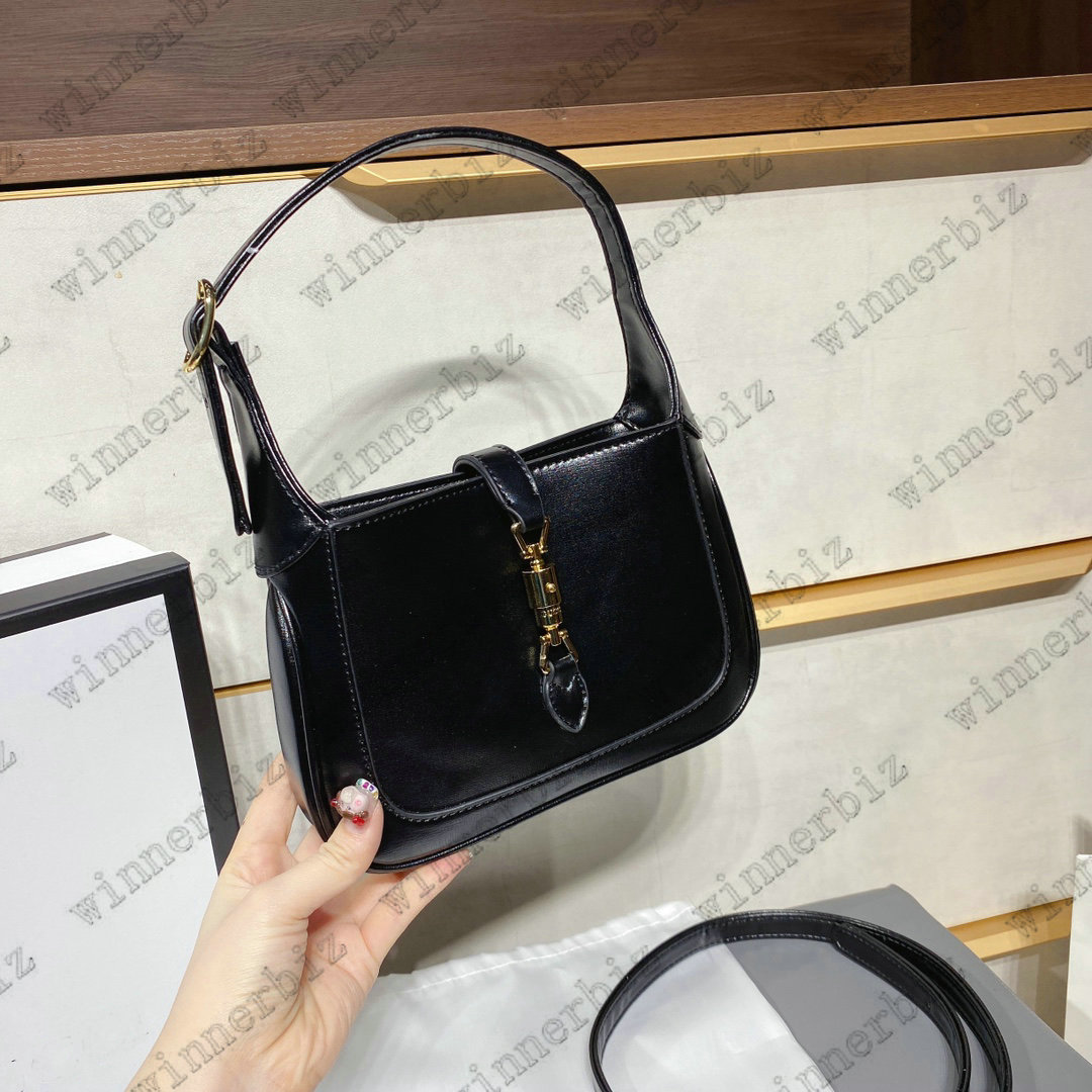 

Hobo Jackie 1961 Mini Leather Designer Cross Body Bag Small Handbag Designers Luxurys Womens Handle Bags Lock Saddle Purse Wallet Totes Cros
