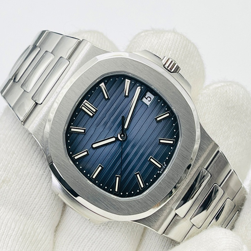 

Fashion Mens Watches Automatic Mechanical Watch 40mm Waterproof Business Blue Wristwatches Montre De Luxe Gifts Wristwatch for Men, Color 1